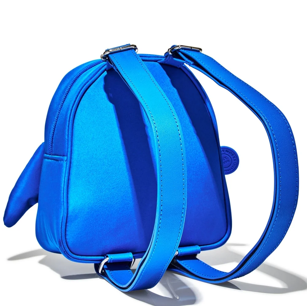 Bath Body Works Kids Shark Mini Blue Backpack or Adult Cosmetics Bag NEW RARE